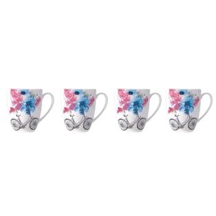 מארז מושלם: 4 ספלים בצבעי מים 450 מ"ל נאמן