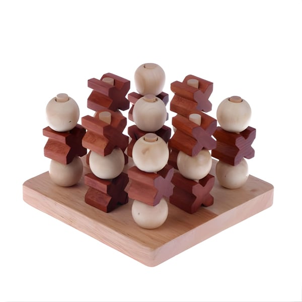 Tic-Tac-Toe Puzzle Game - Family Fun and Learning