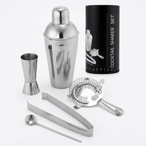 סט קוקטייל נירוסטה מעוצב - המארז המושלם!
