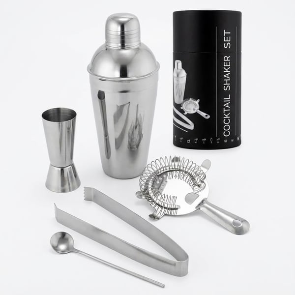 סט קוקטייל נירוסטה מעוצב - המארז המושלם!