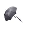 מטריה גברית אלגנטית בגודל 27 אינץ' עם פתיחה אוטומטית וידית עץ שחורה