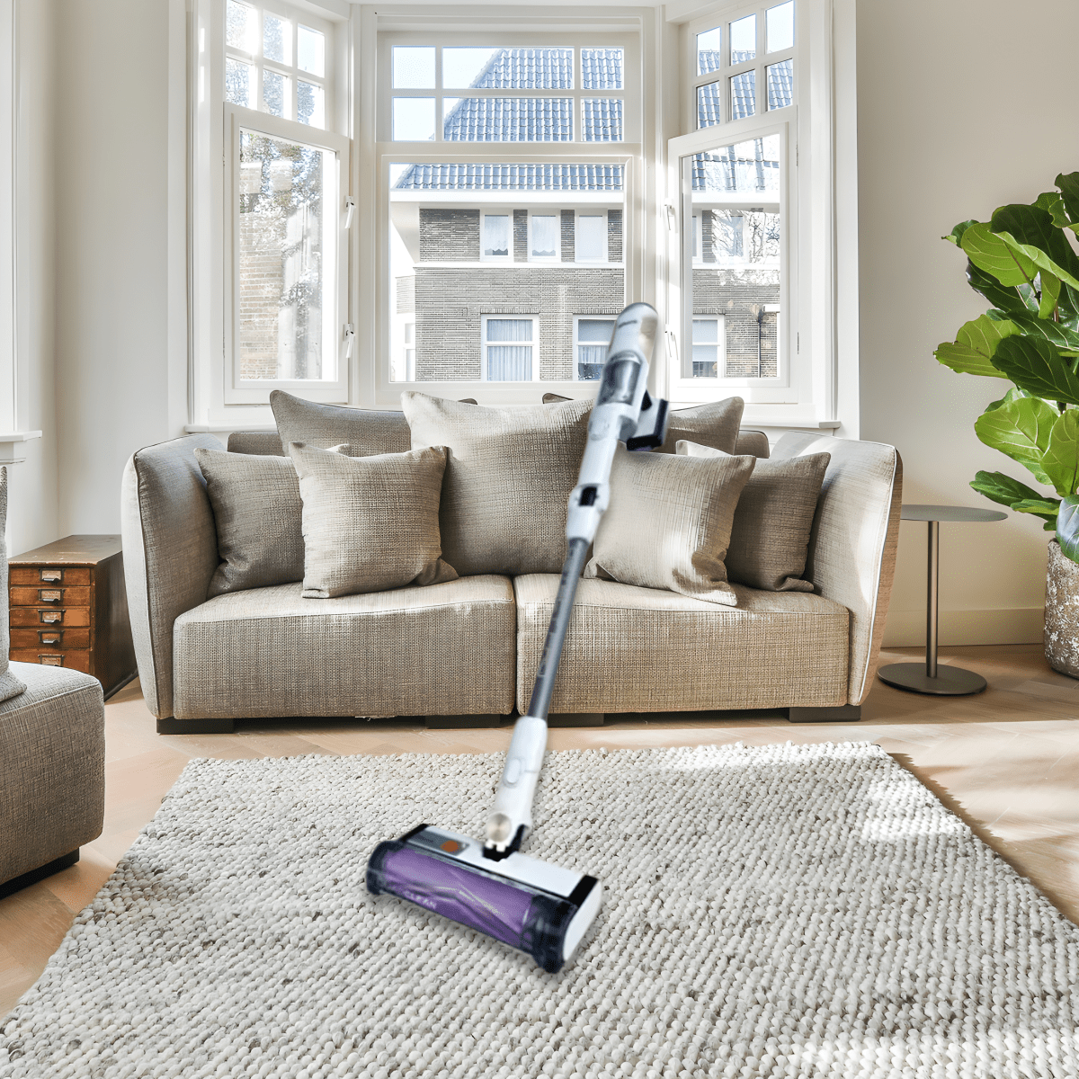 שואב אבק DETECT PRO נטען - ניקוי מתקדם 360°