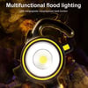 Rechargeable Solar LED Flashlight - Waterproof