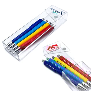 קלמר מגנטי איכותי עם עטים מתחלפים