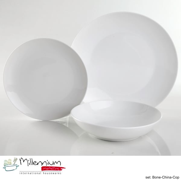 Bone China Dinnerware Set - Elegant Corporate Gift