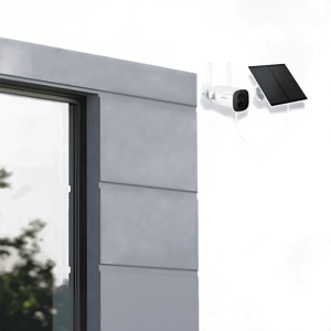 מצלמת אבטחה אלחוטית WIFI נטענת עם פנל סולארי - SEMICOM SMART