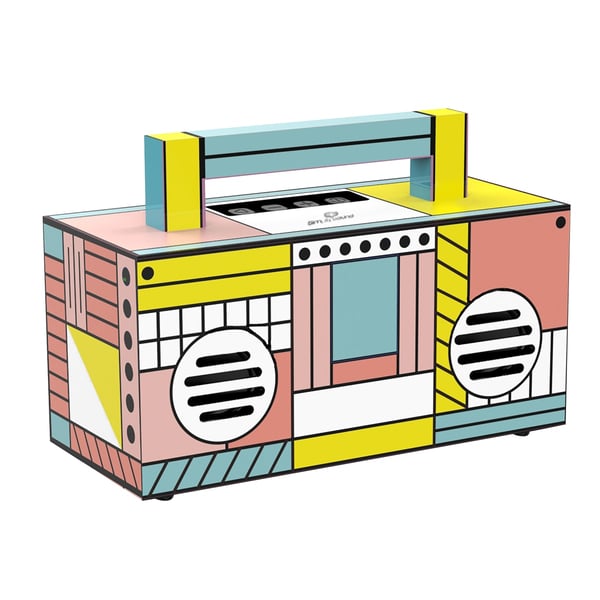 Powerful Portable Retro Bluetooth Speaker by NEWPAN