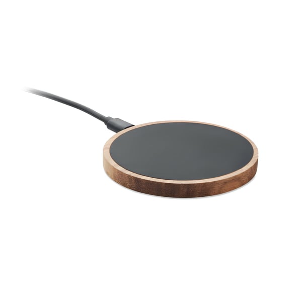 Eco-Friendly Acacia Wood Wireless Charger