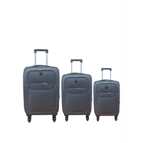 Polo Swiss Expandable Trolley Luggage Set in Sizes 20, 24, 28 Inch