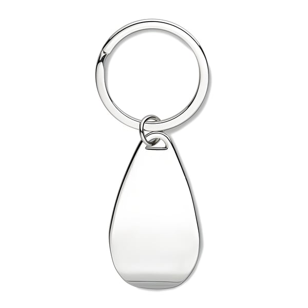 Metal Keychain with Essential Bottle Opener
