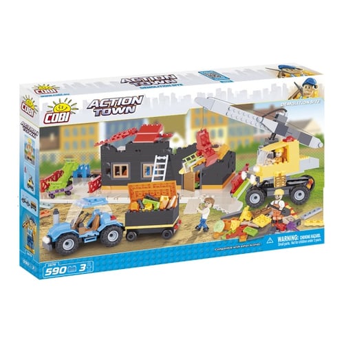 ערכת הרכבה לבניה יצירתית לילדים - 590 חלקים