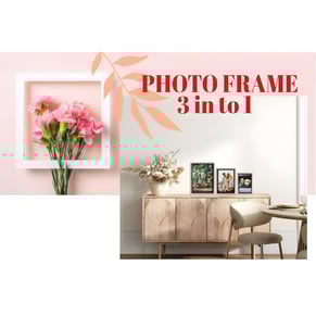 PHOTO FRAME 3 IN TO 1-מסגרת לתמונות