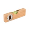 Bamboo Spirit Level with Built-in Bottle Opener