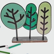פלטת עצים צבעונית לטו בשבט
