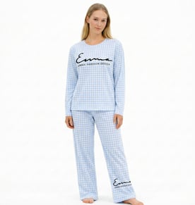 חליפת פיג'מה מעוצבת ואיכותית