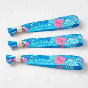 Branded Fabric Bracelets