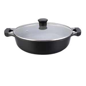 Elegant 26cm Granite Sauté Pan - Impress Your Guests