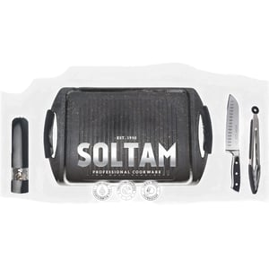Soltam 4-Piece Mineral Stone Grill Set