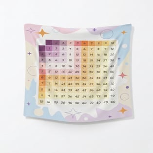 שמיכת כירבולית לסלון עם הדפסי משחקים - 150x130 ס"מ