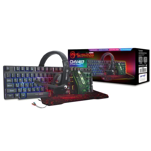 ערכת גיימינג מקצועית 5 ב-1 Marvo דגם CM-407