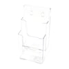 Vilnius Transparent Catalog Holder with Two Compartments