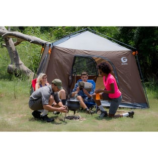 אוהל קמפינג פתיחה מהירה ל-4 אנשים - דגם GURO