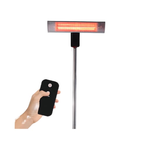 מקרן חימום עומד עם שלט רחוק של חברת SEMICOM