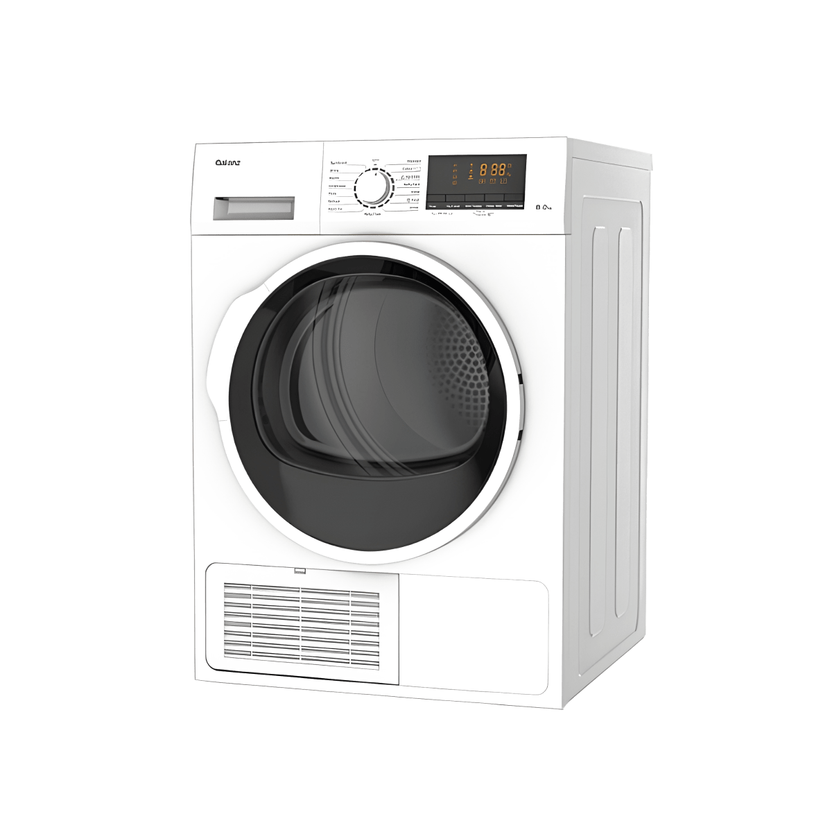 מייבש כביסה קונדסור GALANZ עם קיבולת 8 קילוגרם