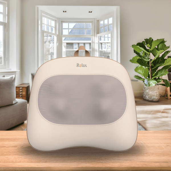 Wireless Back Massage Pillow with Heat – RELAX