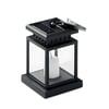 Solar Outdoor Lantern with Candle LED