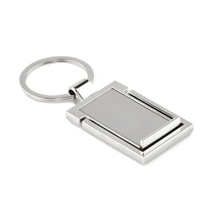 Metal Keychain with Phone Stand