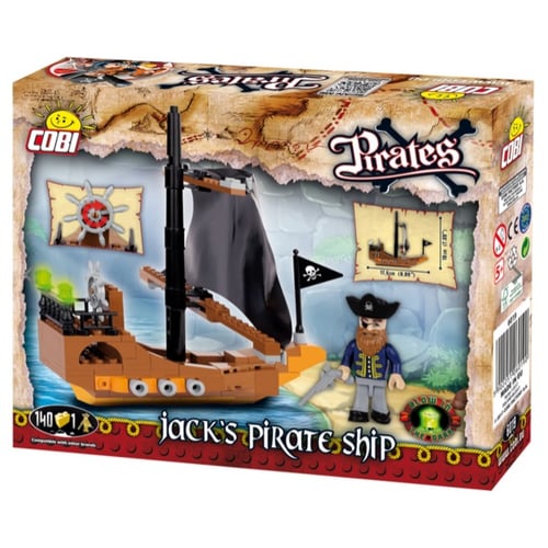 משחק הרכבה יצירתי עם סירת פיראטים – חוויית הרפתקאה לכל גיל