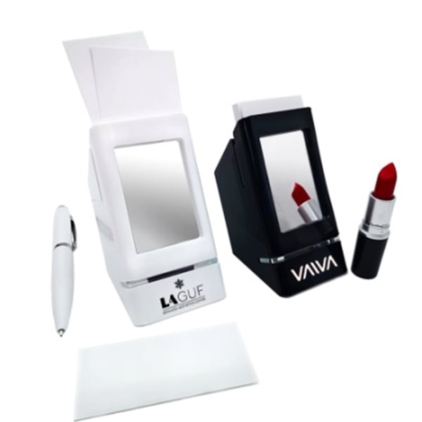 Sparkling Mirror with Memo Papers