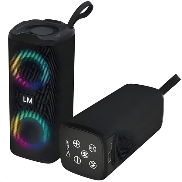 רמקול בלוטוס ותאורת LED מושלמת