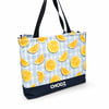 Stylish Canvas Bag for Beach and Pool 35X55 cm