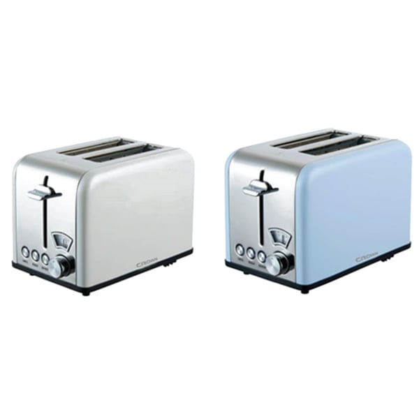 Crown Retro Decorative Stainless Steel Toaster - Unique and Impressive