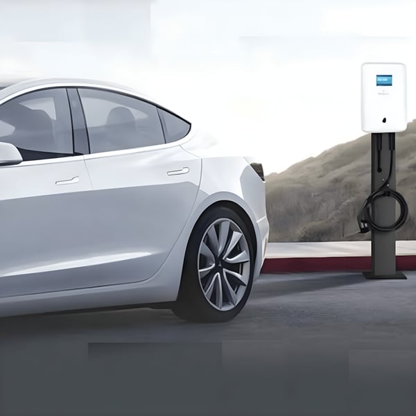 Advanced Electric Car Charging Station POWERPRO Premium by SEMICOM