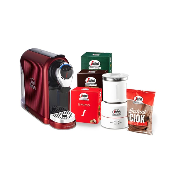 Perfect Italian Coffee Set with Segafredo Espresso Machine