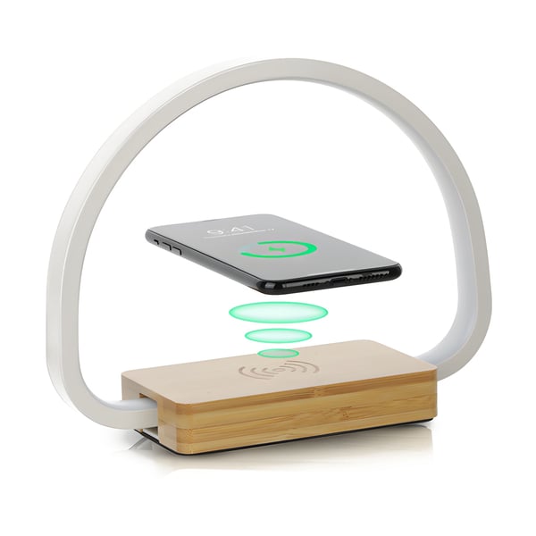 מנורת שולחן יוקרתית עם טעינה אלחוטית ושלושה מצבי תאורה