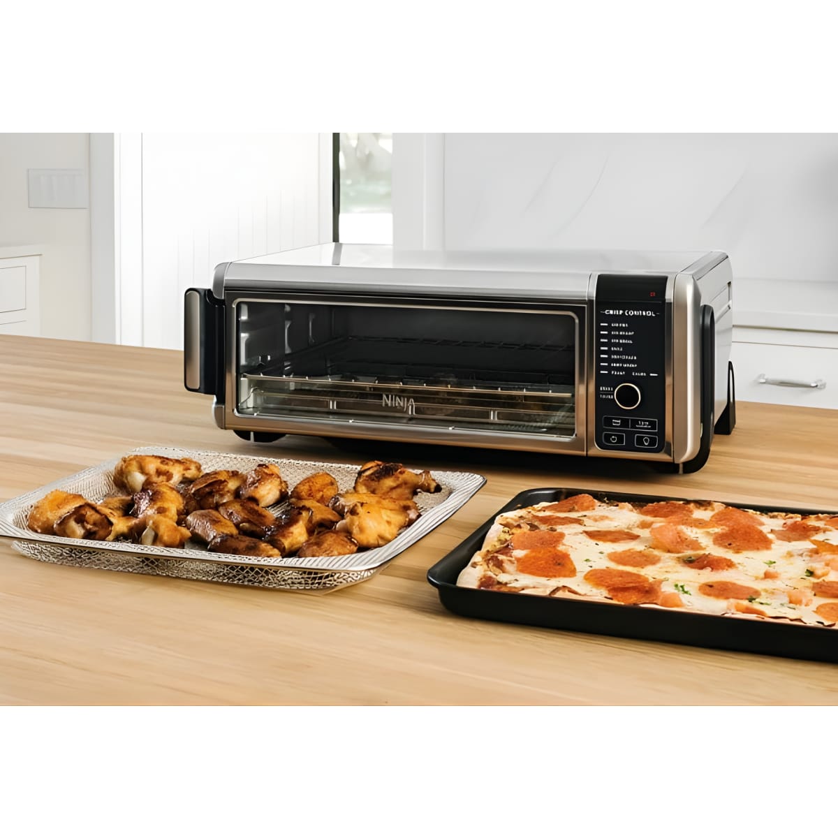 תנור דיגיטלי של נינג'ה עם בישול באוויר חם