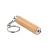 Bamboo LED Flashlight with Key Ring