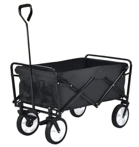 עגלת קמפינג מתקפלת צ'ירוקי עם מוט מתכוונן