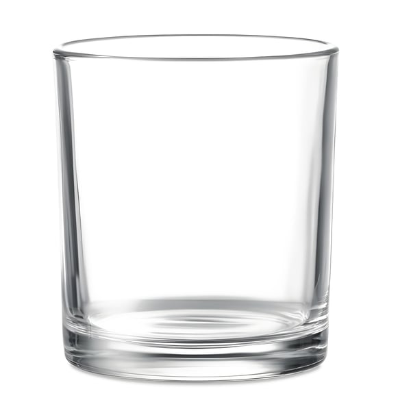 כוס זכוכית בהירה איכותית לשתייה יומיומית