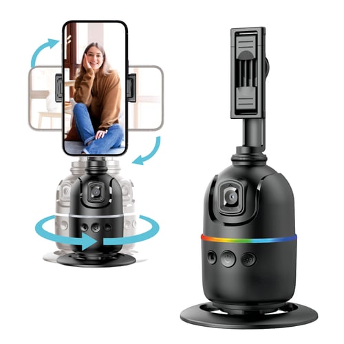 מצלמת AI מתקדמת עם גימבל שולחני