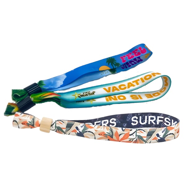 Branded Fabric Bracelets