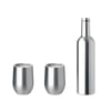 Stainless Steel Thermos Set with Dual Insulated Mugs