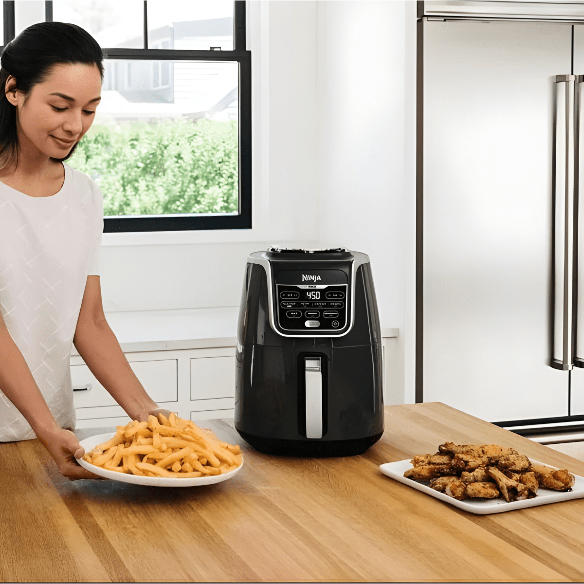 נינג'ה Air Fryer Max XL - סיר טיגון ללא שמן, 6 פעולות ב-1