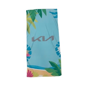 לונג יחיד בעיצוב מלבני עם הדפסה צבעונית מלאה