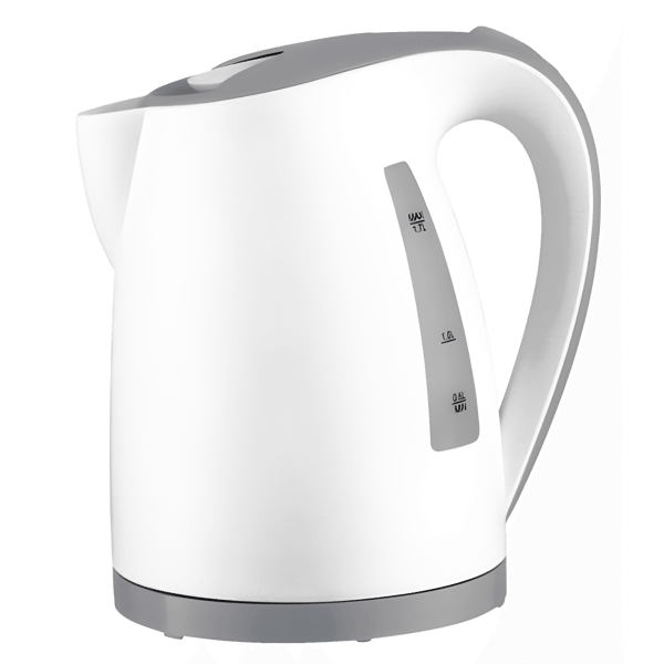 קומקום פלסטיק שחור בנפח ליטר אחד - איכותי ומשתלם