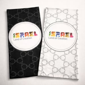 בנדנת דריפיט ספורטיבית עם הדפסה מלאה, גודל 45x25 ס״מ